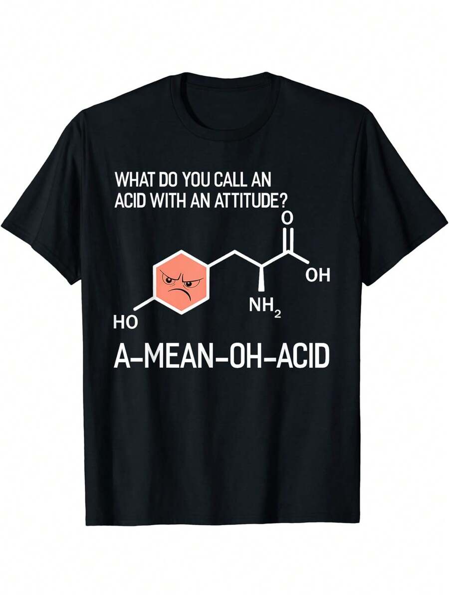 AMIR Back To School Clothes Funny T Shirts Cotton Graphic Tees Casual Versatile Comfortable Breathable Short Sleeve ,QUOTSHIP - Black 15 - View 1