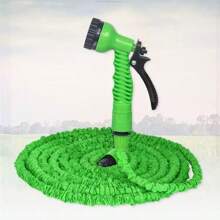 Expandable Garden Hose, Flexible Magic Water Hose For Yard, Daily Watering Tool, High Pressure Car Wash Cleaning Gun, 25FT-200FT - Multicolor - View 8