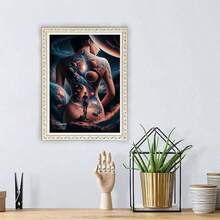 New 5D Diamond Painting DIY Kit, Frameless Canvas Diamond Art, Multi-Size, Colorful Mosaic Wall Decor Suitable For Living Room, Bedroom, Study, Holiday Parties And Home Decoration & Gifts.