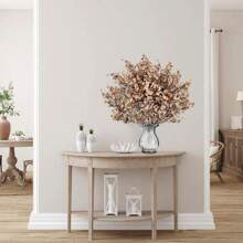 3 件人造满天星花束婚礼装饰、家居、餐厅、卧室、花瓶装饰、节日生日派对配件、婚礼场景布置、鲜花、情人节礼物、新年 DIY 材料 - 棕色 - 查看 3