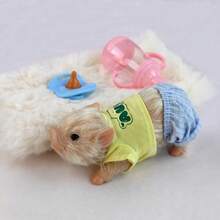 1pc Realistic Washable Reborn Piggy Dolls 12cm Soft Silicone Delicate Little Pig Doll Dress Up Game Toys Accompany Gifts