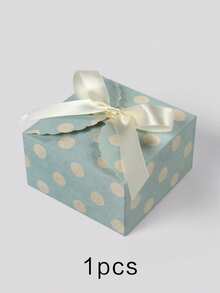 10pcs Multi-Color Bowknot Small Square Boxes, Solid Color Creative Wavy Edge Minimalist Square Folding Gift Boxes, Compact And Exquisite, Suitable For Packaging Small Items Such As Earrings, Wax Melts, Handmade Soaps, Small Snacks, Wedding Favors, Party Gifts, Beauty Samples, Practical And Decorative For Weddings, Christmas Parties, Birthday Parties, And Daily Gifting