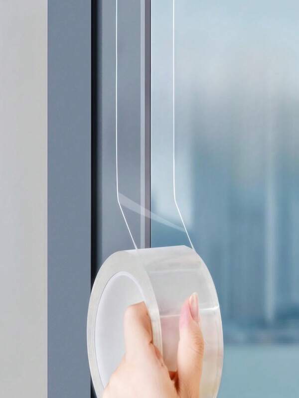 1 Roll Window Sealing Tape, Weatherproof Sealing Tape, Window Draft Stopper, Gap Sealing Strip