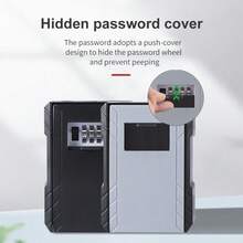 King of Cars Ett stort och förtjockat lösenordsskåp och nyckelfack är modernt, enkelt och elegant. Det kan användas för att förvara pengar, smycken, prydnadsföremål och värdefulla föremål. Det förtjockade materialet gör det mer hållbart och lösenordsöppningen är enklare. - Multifärgad - Visa 3