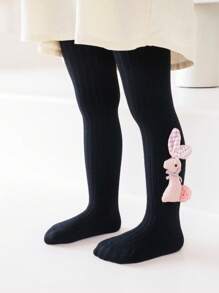 1 قطعة جوارب رفيعة للبنات، بنطلون ضيق للأطفال في فصلي الربيع والخريف - متعدد الألوان - مشاهدة 8