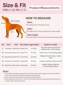 1PC Medium Large Dogs Puppy Plush Cozy Adorable Paw Prints Warm Pajamas, Elastic Dog Recovery Suit After Surgery Soft Long Sleeve For Labrador Rottweiler Beagle - Pink - View 5