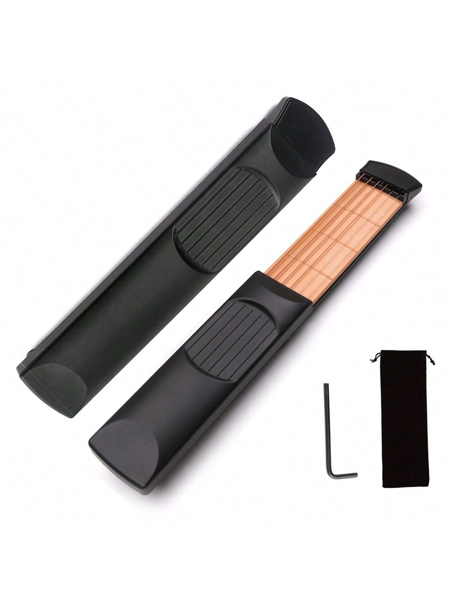 أداة تدريب محمولة للجيتار بـ6 أوتار لتقوية الأصابع...