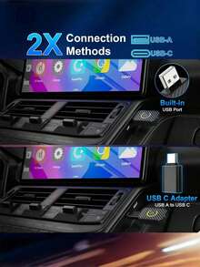 Adaptor wireless mini Carplay, compatibil cu telefonul - conexiune rapidă și stabilă pentru conversia cablată din fabrică la CarPlay wireless pentru mașini 2016+, adaptor Apple Carplay fără întârziere