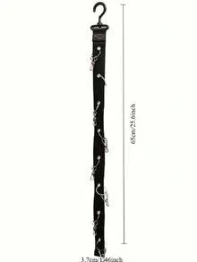 不锈钢帽子架，带 8 个夹子 - 可收纳 16 顶棒球帽 - 家居及衣橱非电动帽子收纳整理架 - 彩色 - 查看 8