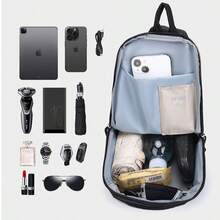 防盗斜挎包，轻便休闲韩版单肩胸包，适合户外使用