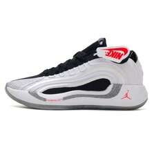 Nike 女鞋籃球鞋JORDAN LUKA 4 (GS)日常戶外訓練鞋舒適休閒運動鞋HJ5225-101 - 白/亮深紅/黑/狼灰 - 查看 1