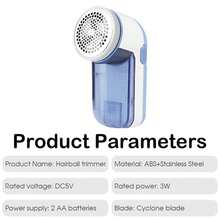 Despelusador y removedor de pelusa de tela a batería, elimina pelusas, bolas y pelusa de la ropa, con herramienta de limpieza de rodillo (baterías no incluidas) - Multicolor - Ver 2