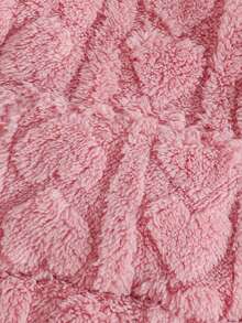 Girls Plush Hoodie And Pants Set With Pockets, Casual Outfit Suitable For Daily Outings, Autumn/Winter