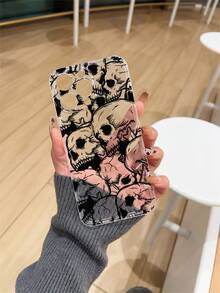 This Adorable Phone Case Features A Halloween Theme With Ghost And Pumpkin Patterns, Compatible With IPhone 17/17 Air/17 Pro/17 Pro Max, Galaxy S25 Ultra, S24 Ultra, S22, S21 Ultra, S21 FE 5G, S23, S23+, S23 Ultra, S24, A13 5G, A22 5G Series. It Provides Lens Protection And Can Be Used As A Protective Cover, Making It An Excellent Gift For Boyfriends, Girlfriends, Or Loved Ones For New Year, Christmas, Halloween, Or Valentine's Day. - Multicolor - View 5