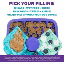 Outward Hound By Nina Ottosson Lickin' Layers 3-In-1 Dog Puzzle Feeder, Lick  Slow Bowl – Puppy Enrichment  Dogs, Dishwasher - 舔舔翻吃(紫色) - 查看 6
