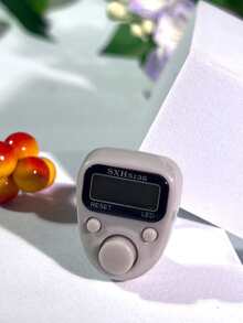 مسبحة محمولة مع عداد، شاشة LED، مدمجة وخفيفة الوزن، من 0 إلى 99999، مناسبة لعد الصلوات والمخزون وعد الناس وأكثر من ذلك