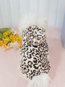 Plush Pet Pajamas, Flannel Sleepwear, Cotton Clothes Suitable For Cats And Dogs