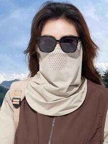 Women's Summer Full Face Sun Protection Mask, Breathable UV Protection, Suitable For Driving, Cycling, Neck Cover - Sun Visor - View 2