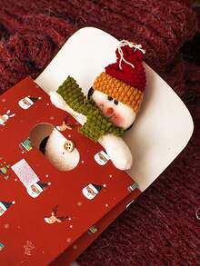 1/3 szt. Pudełko prezentowe na Boże Narodzenie w kształcie liści leśnych, pudełko na cukierki, torebka prezentowa, poręczne etui z klapką, pudełko i torebka na pamiątkę, ozdoby świąteczne, piżamy świąteczne, prezenty świąteczne, dekoracje świąteczne