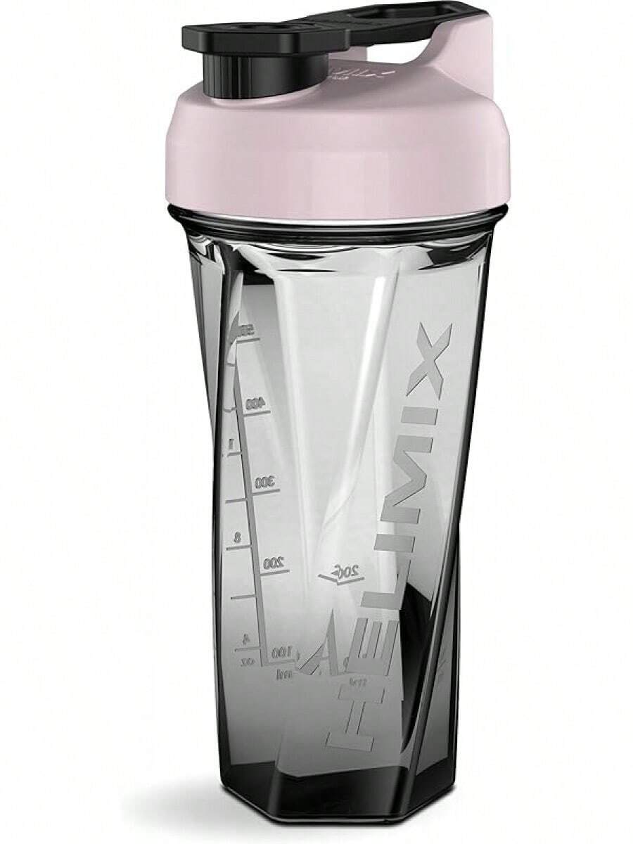 HELIMIX 2.0 Vortex Blender Shaker Bottle Holds Upto 28oz | No Blending Ball Or Whisk | USA Made | Portable Pre Workout Whey Protein Drink Shaker Cup | Mixes Cocktails Smoothies Shakes | Top Rack - 泡泡糖 - 查看 1