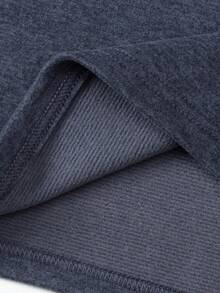 2pcs Men's Thermal Underwear Set, Crew Neck Top + Pants, Autumn/Winter