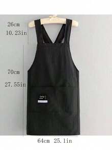 Lightweight Water-Resistant Apron, Suitable For Home Kitchen Cooking, Stain-Resistant Waist Apron For Catering - Multicolor - View 10