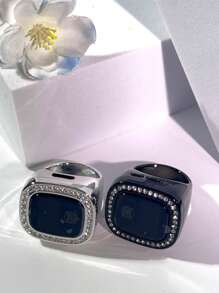 502# OLED 屏幕多通道振动提醒智能戒指，带计数器、时间、日期、闹钟功能，可戴在手指上，操作方便 - 彩色 - 查看 17