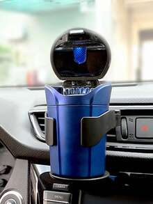 多功能车载杯架，安装在出风口的饮料架 - 多色 - 查看 8