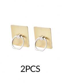 2/10pcs Customized Finger Ring Phone Grip Stand, Creative Rotating Phone Holder, Personalized Team/Couple Gift, Fun Present For Family And Friends