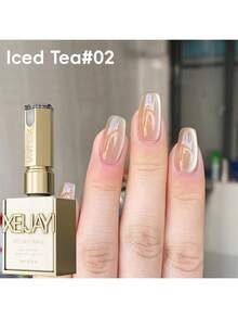 XEIJAYI 1pc Ice Candy Cat's Eye Gel Nail Polish - Peelable, UV/LED Soak-Off,  Glossy Finish For DIY & Salon Use-No Magnetic Stick Included - 彩色 - 查看 16