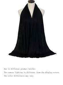 1 Stück einfarbiges seidiges Kopftuch, weich & vielseitig als modischer, lässiger Kopfschmuck & Schal