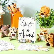 24张卡片装“妈妈的肚子有多大？”婴儿派对游戏，配有3个粉色卷尺和1个标牌。这款“妈妈的肚子有多大？”游戏是举办花卉主题婴儿派对或性别揭晓派对的完美选择（不含相框）。 - 彩色 - 查看 12