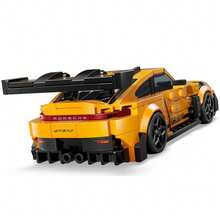LEGO Speed Champions Porsche 911 GT3 RS Supersportwagen Spielzeug - Modellbausatz & Rollenspielzeug für Jungen & Mädchen, ab 9 Jahren - Sportwagen Bausatz für Kinder & Rennfans - Geschenkidee zu Geburtstagen - 77239