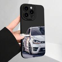 Funda de teléfono con temática de coche, moderna e innovadora, nueva y popular, hecha de material mate de alta calidad.Tiene un diseño a prueba de golpes para prevenir caídas, adecuado tanto para hombres como mujeres, compatible con varios modelos de incluyendo 16, 15, 14, 13, 12, 11, X, XR, XS, 8,, SE,, Plus y de la serie Pro, lo que lo hace perfecto para todos los usuarios. - Colores mixtos - Ver 3