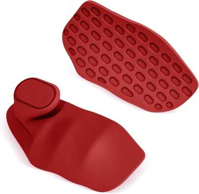 HUAFA Anti-Slip Workout Grips, Gym Grips Weight Lifting Grips Pads, Ergonomics Weight Lifting Gloves For Men Women Deadlift, Fitness Training And Exercise, Gym Grips Pads For Palm Protection