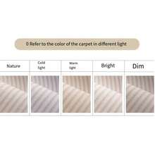 1 件海星设计厨房地垫，贝壳和海星地毯，卧室/入口/厨房/浴室/游戏室/书房区域地毯，防脏，防滑底部 - 藍白色 - 查看 12