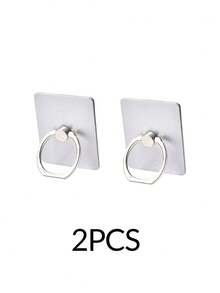 2/10pcs Customized Finger Ring Phone Grip Stand, Creative Rotating Phone Holder, Personalized Team/Couple Gift, Fun Present For Family And Friends