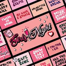 Party Drinking Game, 8 Accessories & 2 Dice, 2-8 Player Interactive Party Game, Friends Party Drinking Challenge Artifact, Perfect For Graduations, Weddings & Parties