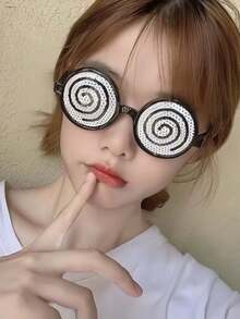 1pc New Fashionable Party Photo Prop Cute Selfie Mirror, Funny Couple Wedding Decor, Suitable For Party, Gathering, Evening Event