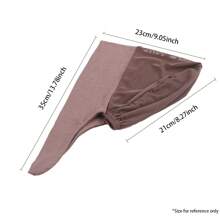 1pc Tie Back Mesh Net Inner Under Cap Modal Soft Stretch Jersey Cap Undercap For Dress - A - View 5