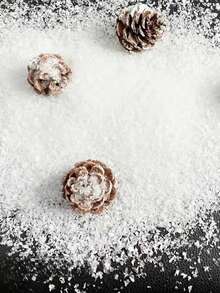 500-100g Artificial Christmas Snow, For Christmas Decoration, Craft Display, Winter Exhibition, Holiday Decoration Home Decor Christmas Decorations Room Decor