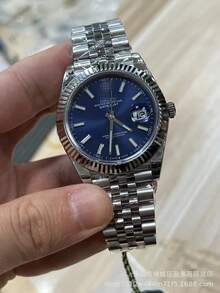Cross-Border C Factory Mint Green Log Green Radish 41m Gray Dial 2836/3235 Movement Five Yuan Business Men's Mechanical Watch - Style 4 - View 7