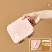 1pc 600/700ML Multifunctional 304 Stainless Steel Lunch Box With Lid, Portable Bento Box With Compartments, Sealed Leak Proof Lunch Containers, Cold And Heat-Resistant Fruit Salad Food Storage Container, Kitchen Refrigerator Fresh-Keeping Box, Suitable For Student And Adult Use In Home, School, Dorm, Office, Outdoor Camping, Picnic, Travel, Back To School - Multicolor - View 11