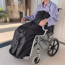 Lightweight Wheelchair Blanket With Zipper, Suitable For Adults, Wheelchair Coat, Wheelchair Leg And Lower Body Warming Blanket
