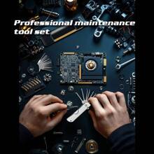 21 piezas Juego compacto de ganzúas resistente a la oxidación, versátil, llaves para abrir puertas, reemplazo de llaves, ganchos mini convenientes, kit de extracción