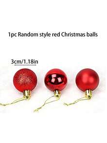 24pcs/Set Christmas Tree Hanging Balls - Vibrant, Break-Resistant Ornaments For Holiday Wedding Party Decoration, Easy To Hang, Festive, Christmas Tree Ornament Decor, 2025 Christmas Decorations, Festivals Decor, Room Decor, Home Decor, Offices Decor, Theme Party Decor, Christmas Decor, Christmas Balls Winter Christmas Decorations Home Christmas Gifts Christmas Decor - Multicolor - View 17