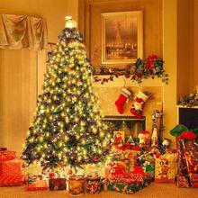 1 pezzo Luci per albero di Natale - Luci a stringa per interni, alimentate tramite USB, adatte per allegria natalizia, decorazione natalizia - Applicabile per albero di Natale, casa, festa, decorazione matrimonio - Luci LED, decorazione per tutte le stagioni, senza batterie richieste, design a lampadina a rete, lampadine in plastica resistente