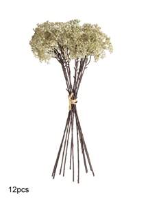 6/12/24 件满天星花束人造假满天星适用于婚礼新娘花束花环 DIY 插花花环家居办公室桌面装饰中心装饰真实触感，满天星人造花散装，真实触感仿品 - 彩色 - 查看 13