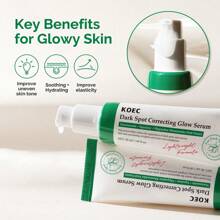 KOEC 亮白淡斑精华液，均匀暗沉肤色，提亮肤色，蕴含烟酰胺，保湿柔滑，适合所有肤质。 - 綠色 - 查看 3