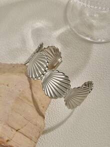 1 件女士弹性金星、贝壳、鱼、叶、几何图案手链/手镯、海滩珠宝、海滩度假村、礼物 - 海洋系列 - 查看 17